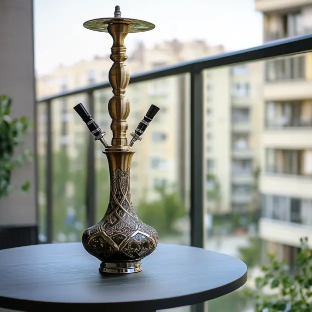 Подготовка кальяна на вине